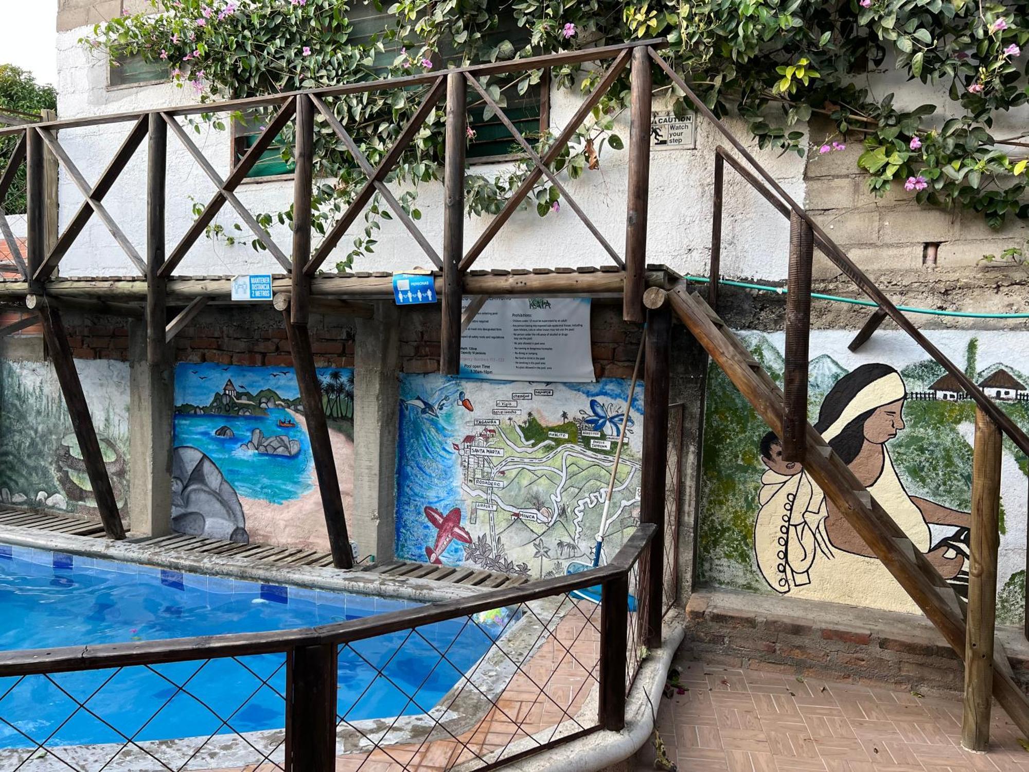 Hostal Kaia Santa Marta  Ngoại thất bức ảnh
